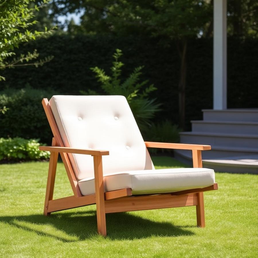 Outdoor Lounge Chair in an outdoor setting